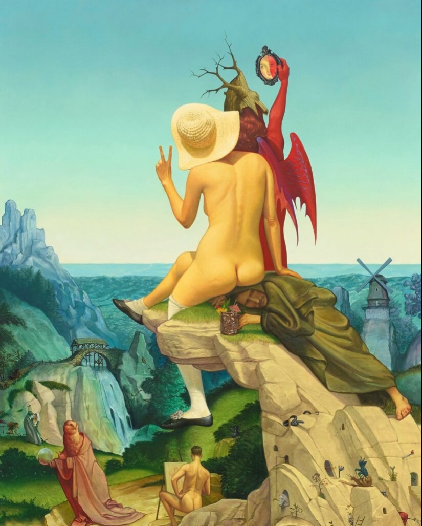 Surrealismo de Matthew Hensel: nada claro, pero muy interesante