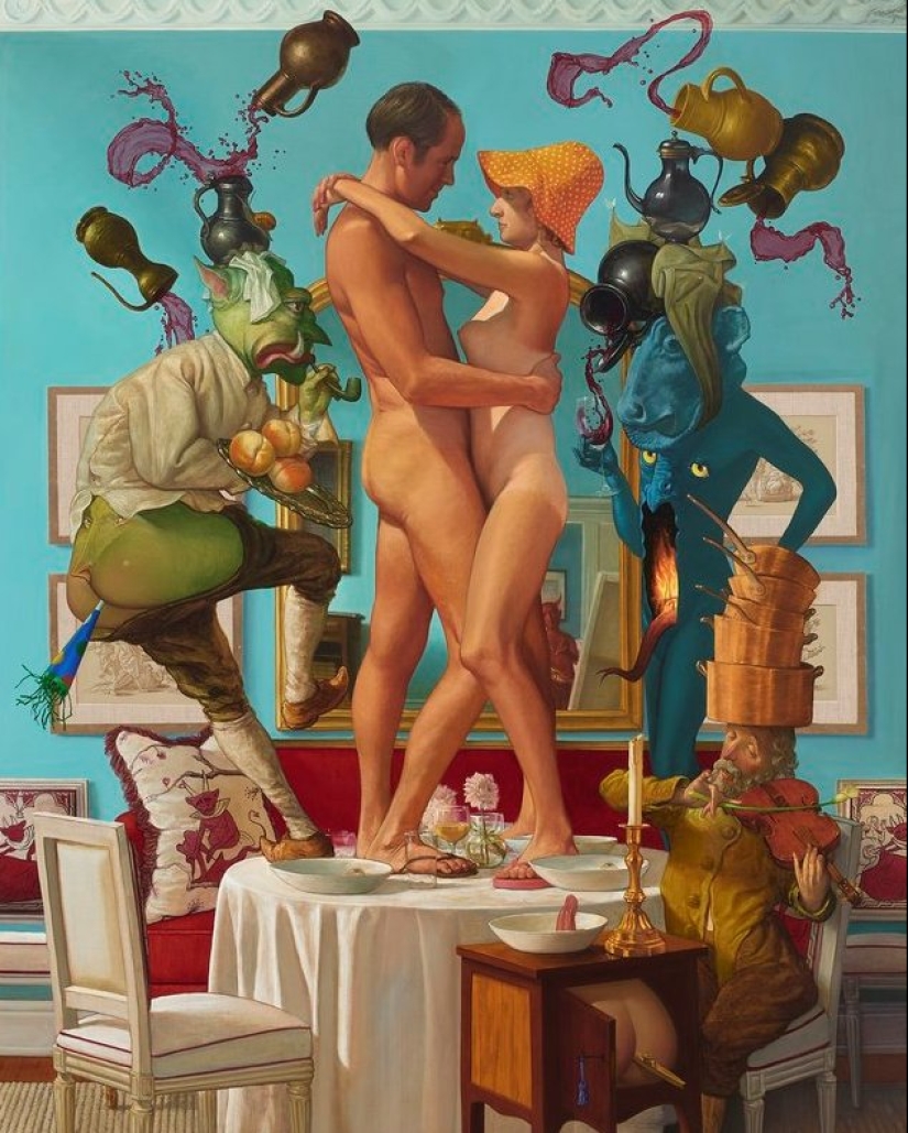 Surrealismo de Matthew Hensel: nada claro, pero muy interesante