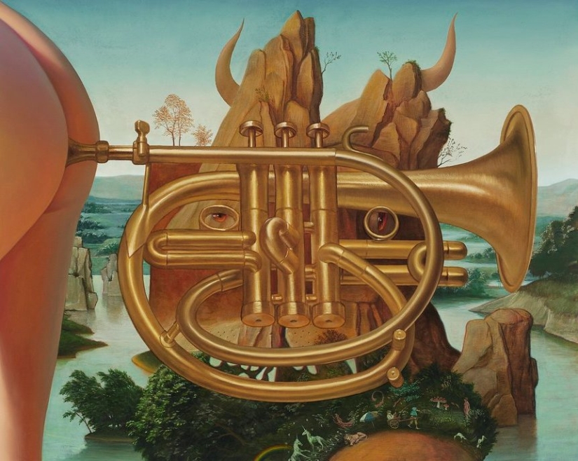 Surrealismo de Matthew Hensel: nada claro, pero muy interesante