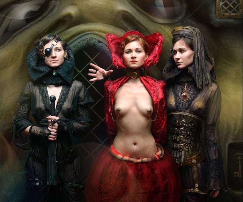 Surrealismo y steampunk en las obras del fotógrafo artístico Vladimir Fedotko