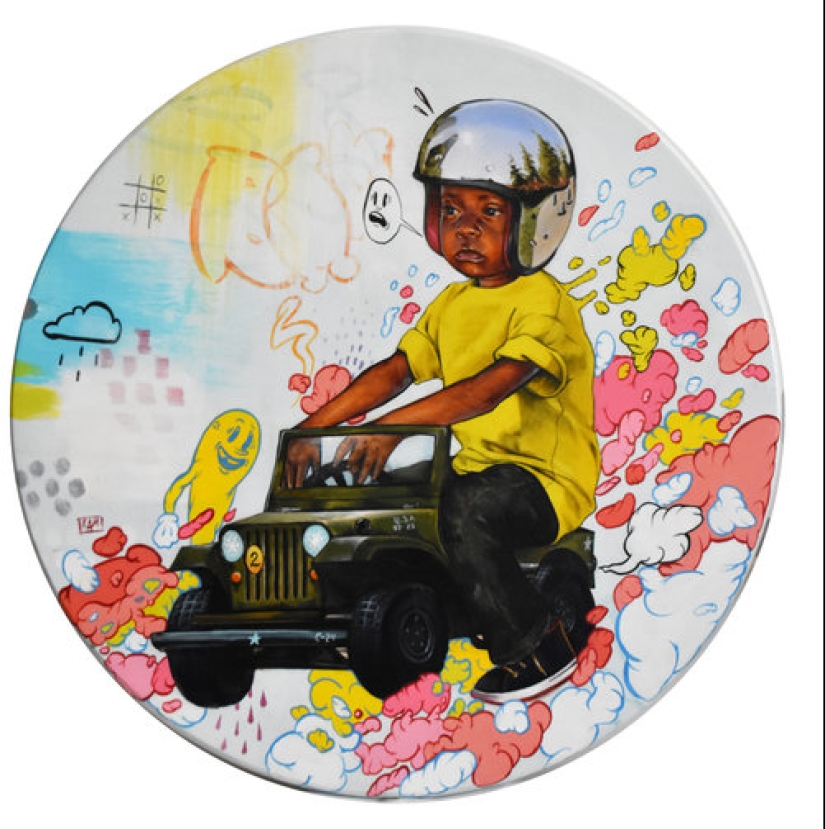 Surrealista trabajo de Kayla Mahaffey que va a transformar su visión en la pintura de retratos Surrealista trabajo de Kayla Mahaffey que va a transformar su visión en la pintura de retratos