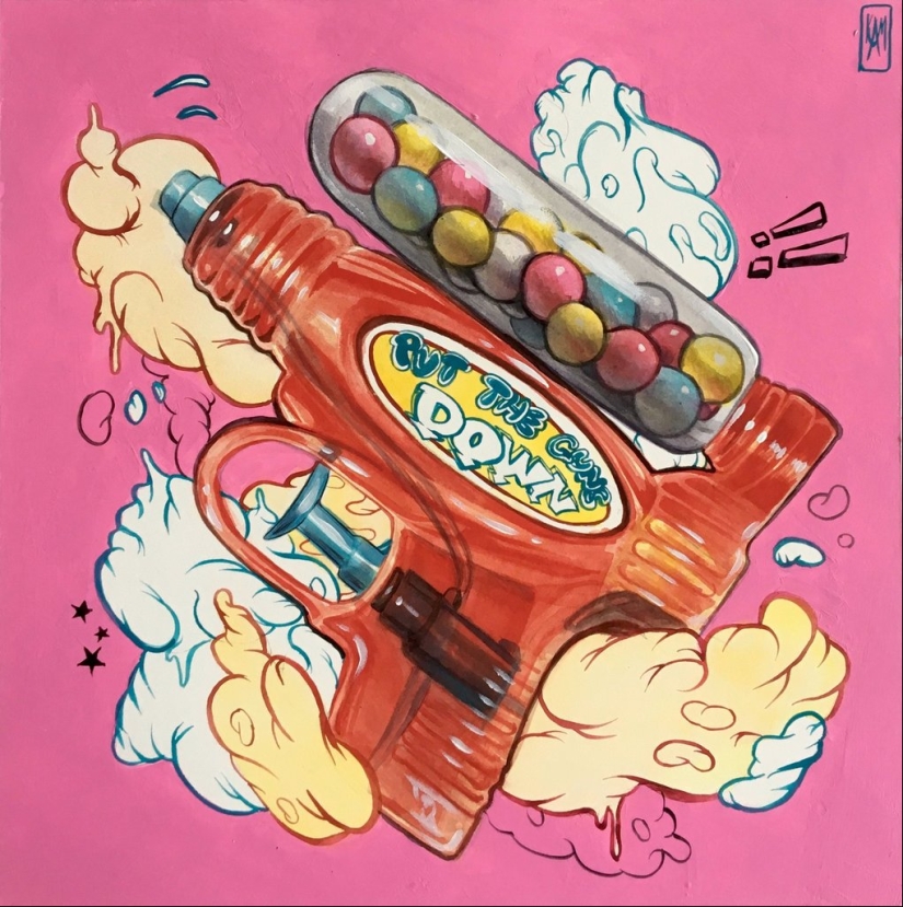 Surrealista trabajo de Kayla Mahaffey que va a transformar su visión en la pintura de retratos Surrealista trabajo de Kayla Mahaffey que va a transformar su visión en la pintura de retratos