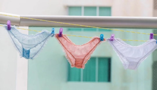Sushi underpants right! How to wash underwear so as not to catch an infection