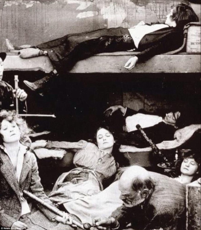 Sweet datura: photos of opium dens in the USA of the XX century Sweet datura: photos of opium dens in the USA of the XX century