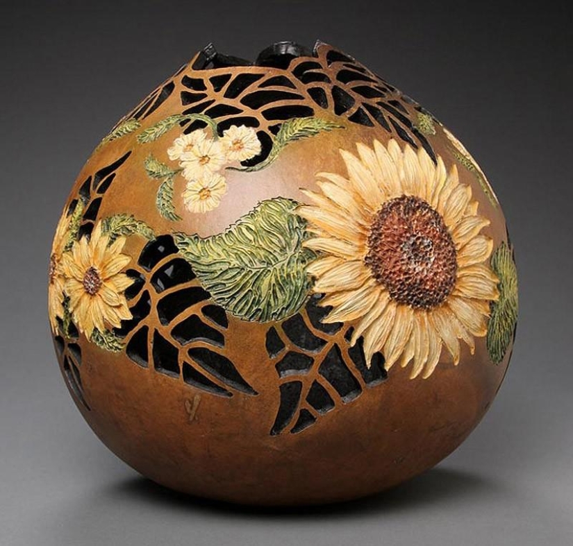 Tallas de calabaza de Marilyn Sunderland