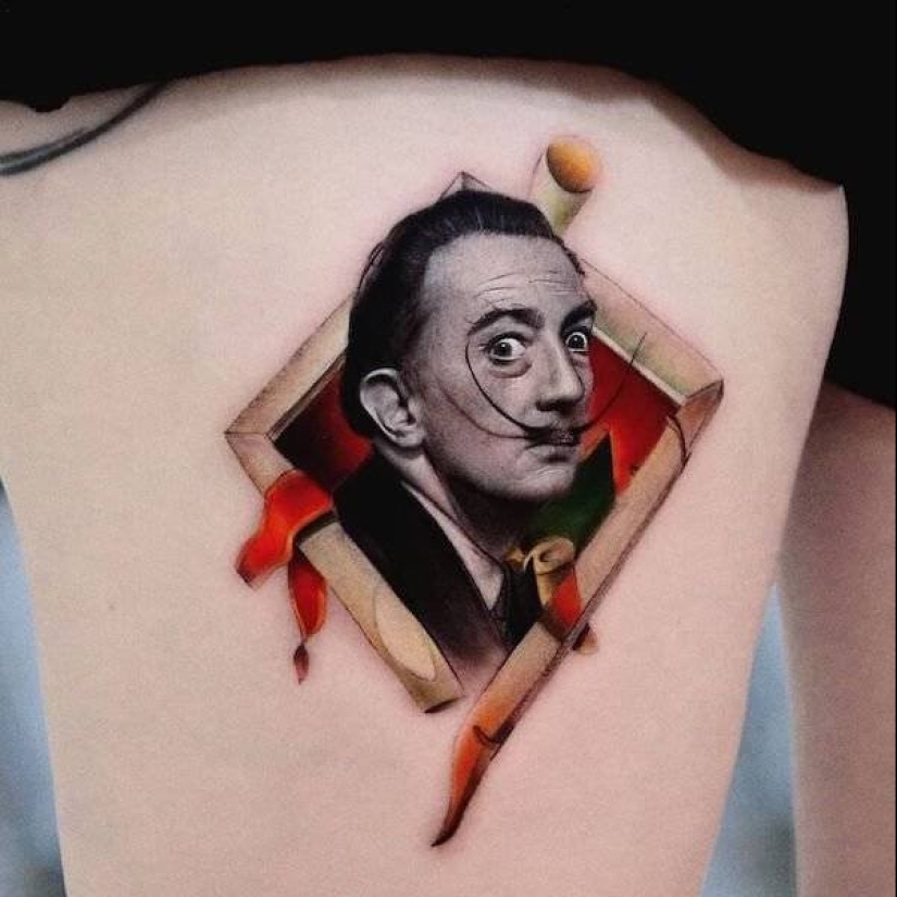 Tattoos of Hakan Adik, combining famous paintings and pop culture characters Tattoos of Hakan Adik, combining famous paintings and pop culture characters