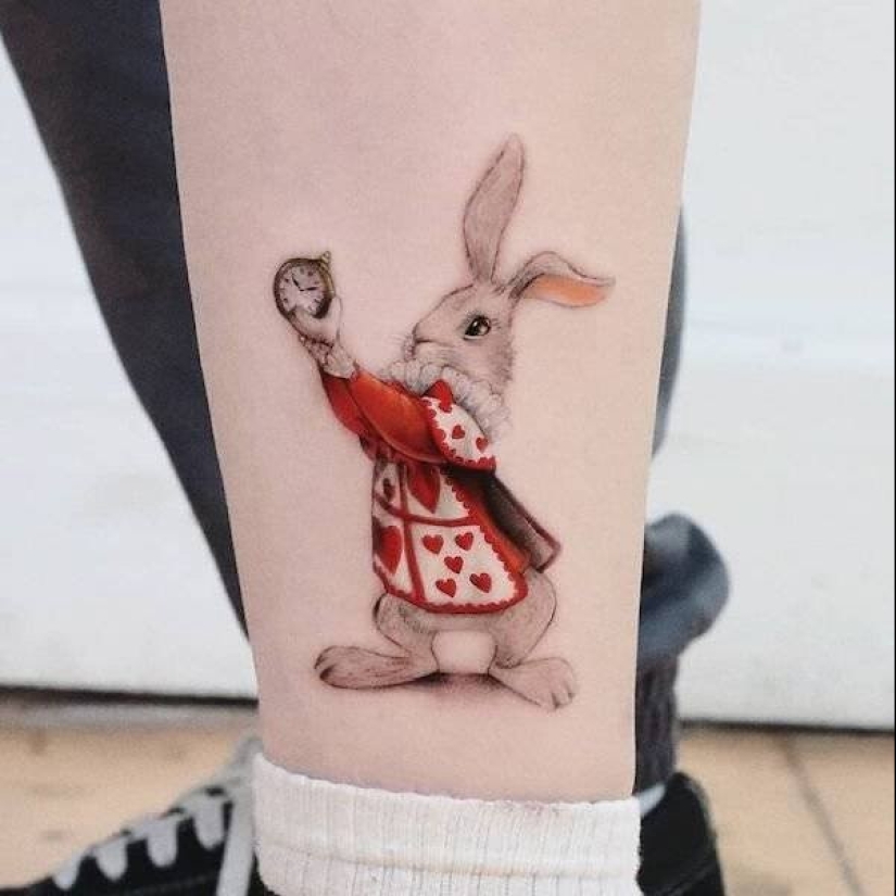 Tattoos of Hakan Adik, combining famous paintings and pop culture characters Tattoos of Hakan Adik, combining famous paintings and pop culture characters