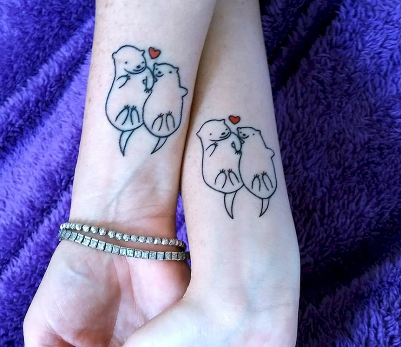 Tatuajes de madre e hija a juego que dicen mucho sin palabras Tatuajes de madre e hija a juego que dicen mucho sin palabras