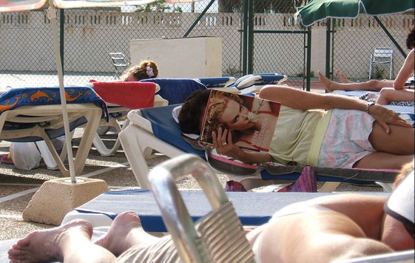 That awkward moment when the cover is in the reader's face