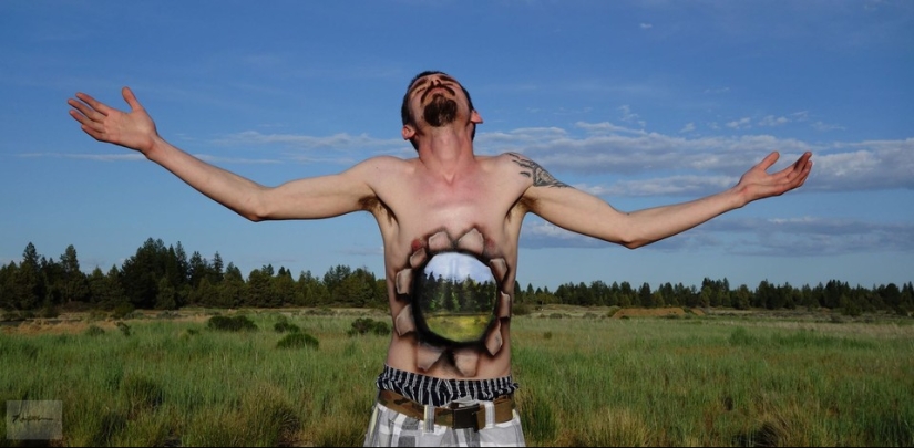 That's what it means to merge with nature That's what it means to merge with nature