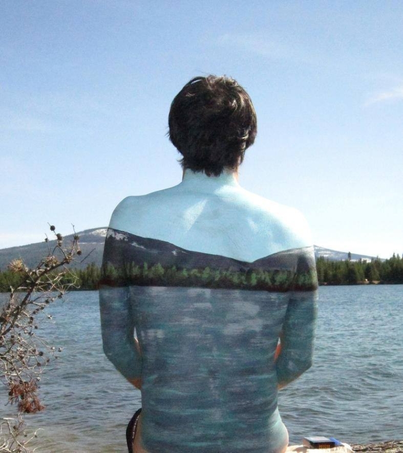 That's what it means to merge with nature That's what it means to merge with nature