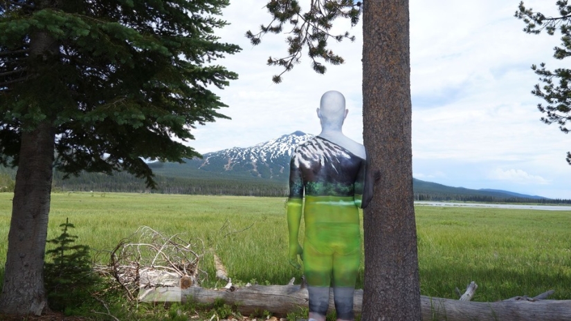 That's what it means to merge with nature That's what it means to merge with nature