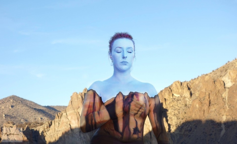 That's what it means to merge with nature That's what it means to merge with nature