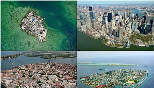 The 10 most populous islands in the world