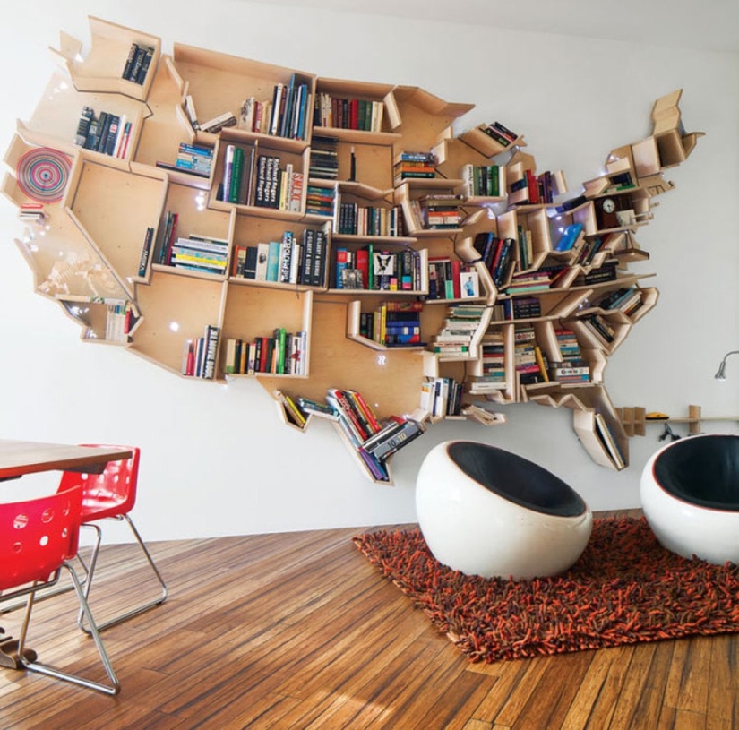 The 25 most creative bookshelves
