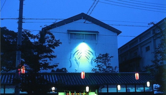 The artist who paints with shadows