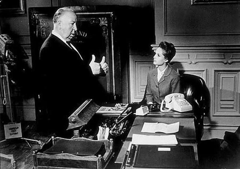 The best shots from the set of Hitchcock, the master of suspense The best shots from the set of Hitchcock, the master of suspense