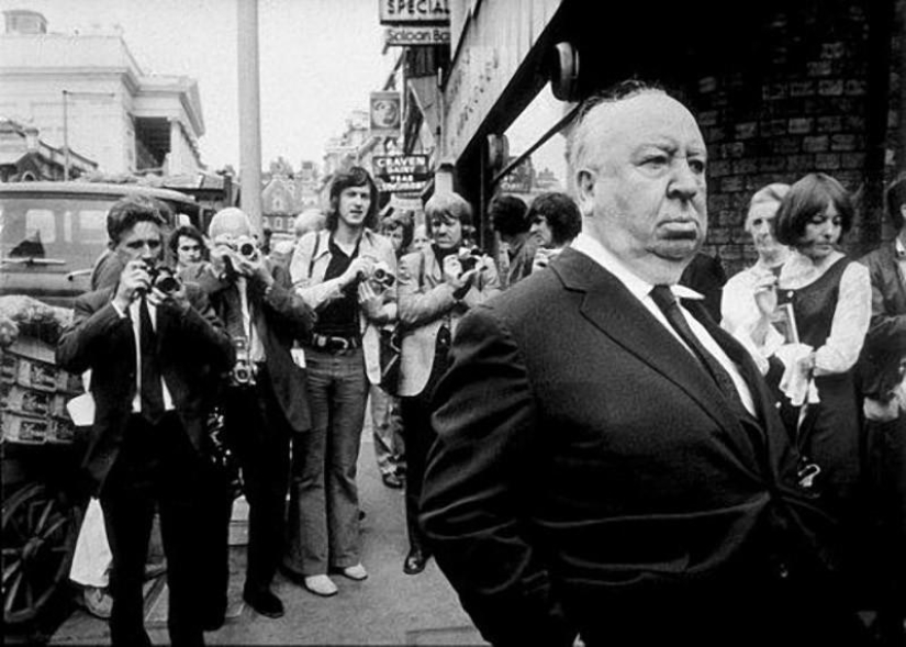 The best shots from the set of Hitchcock, the master of suspense The best shots from the set of Hitchcock, the master of suspense