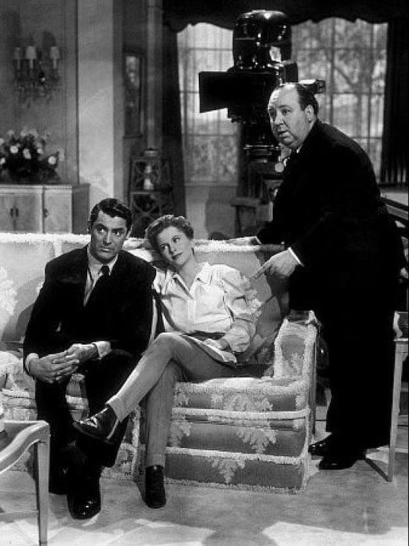 The best shots from the set of Hitchcock, the master of suspense The best shots from the set of Hitchcock, the master of suspense