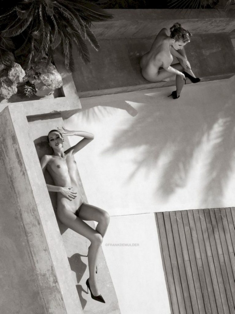 The best works of Frank De Mulder, the most famous nude photographer The best works of Frank De Mulder, the most famous nude photographer