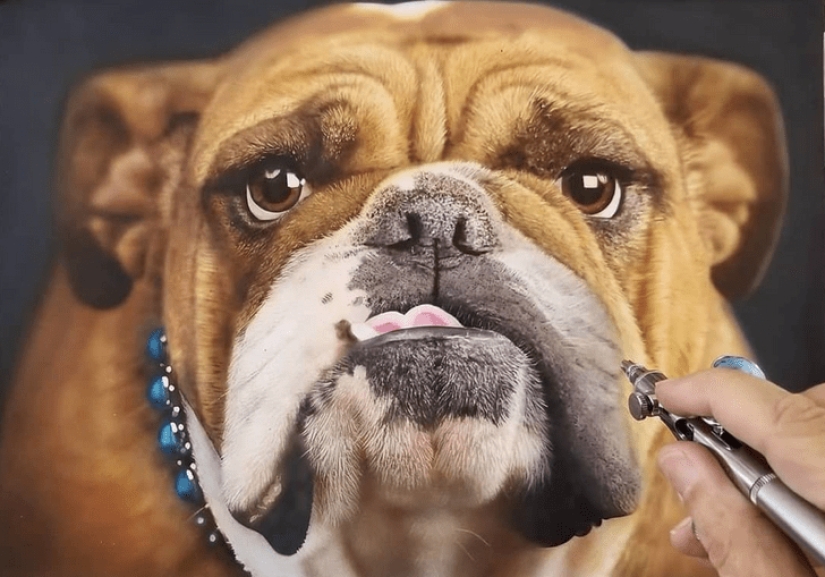 The Blurred Reality of Drew Blair-Master of photorealism in airbrushing The Blurred Reality of Drew Blair-Master of photorealism in airbrushing