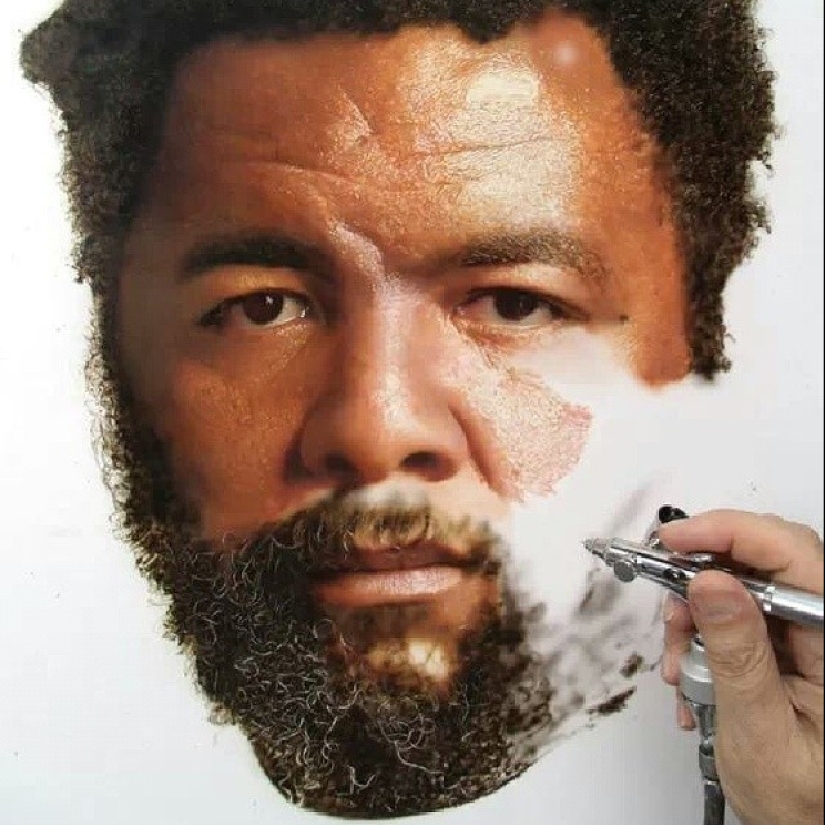 The Blurred Reality of Drew Blair-Master of photorealism in airbrushing The Blurred Reality of Drew Blair-Master of photorealism in airbrushing