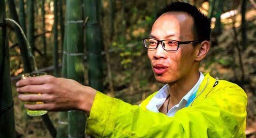The Chinese have learned how to produce medicinal alcohol inside a live bamboo The Chinese have learned how to produce medicinal alcohol inside a live bamboo