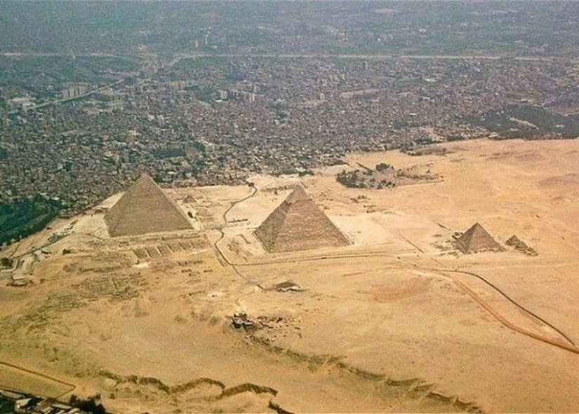 The familiar world shown with an unusual angle The familiar world shown with an unusual angle