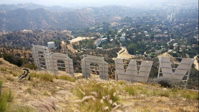 The familiar world shown with an unusual angle The familiar world shown with an unusual angle