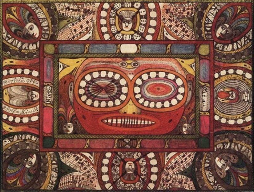 The fantastic autobiography of Adolf Welfli, who spent 35 years in a mental hospital