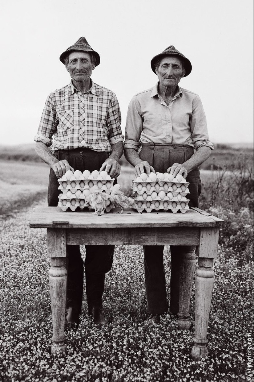 The Gemini project of the Hungarian photographer jános Stechovice