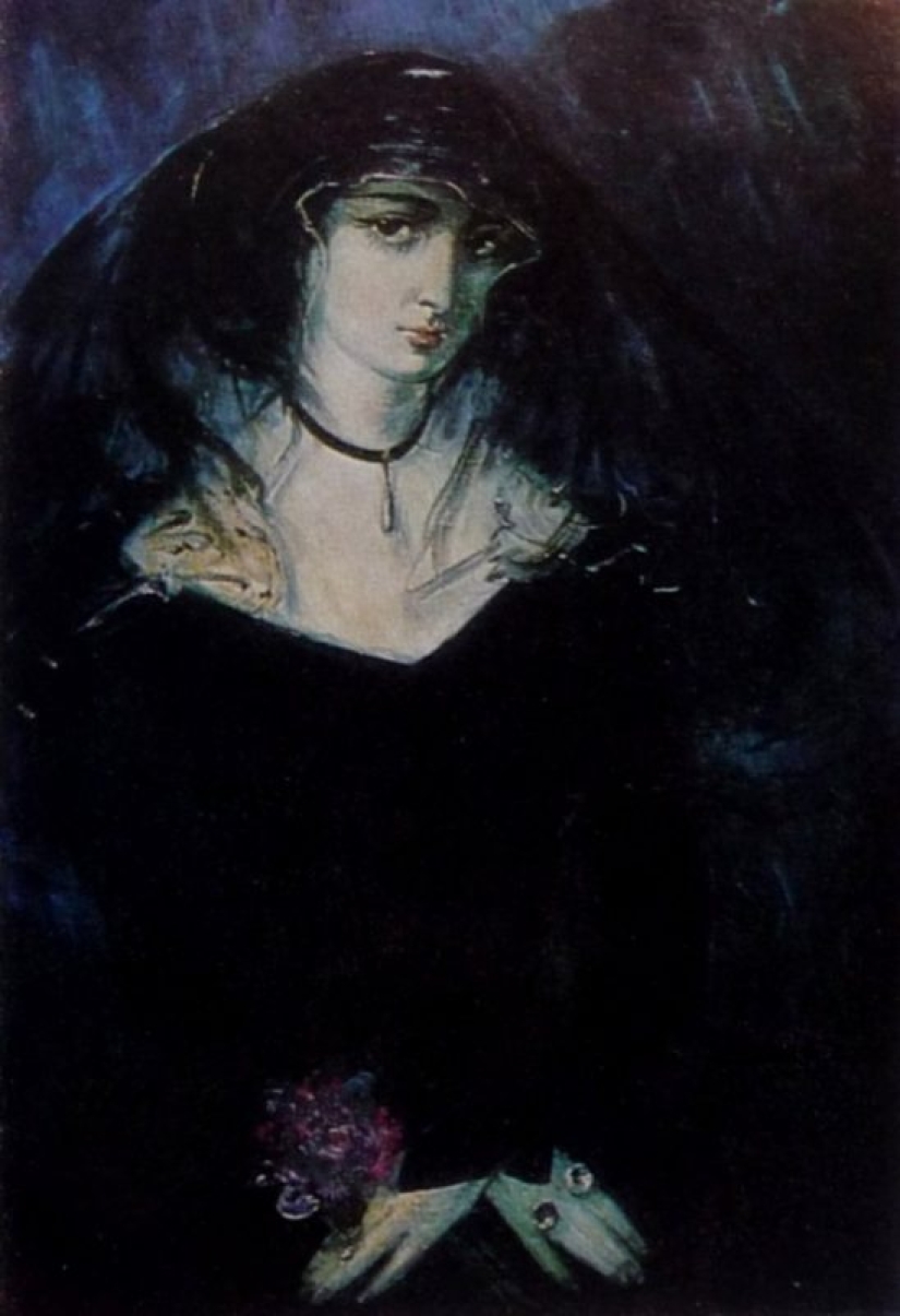 The history of the "Black rose": widowed at the age of 16, his wife Griboyedov kept mourning life