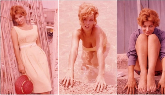 The Italian beauty Scilla Gabel — understudy Sophia Loren