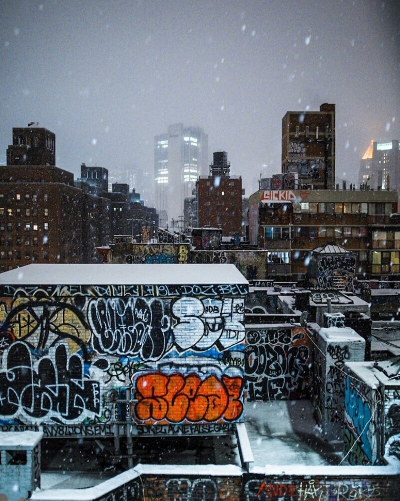 The lights of the Big Apple: an unusual look at new York