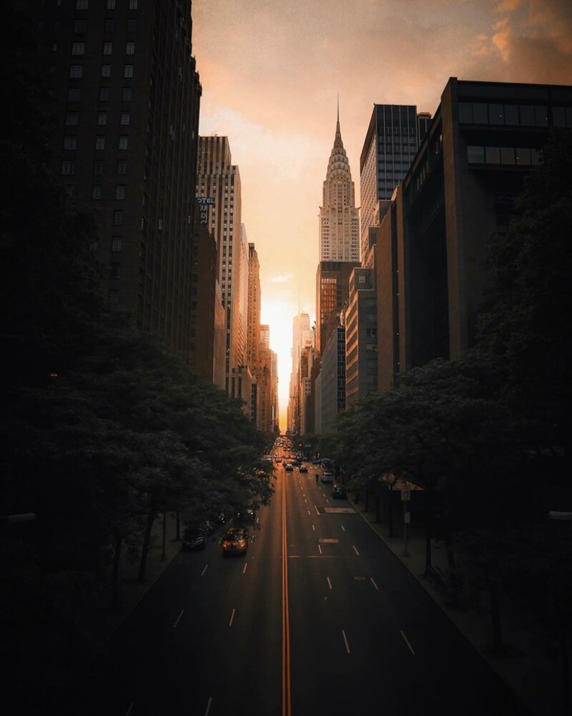 The lights of the Big Apple: an unusual look at new York