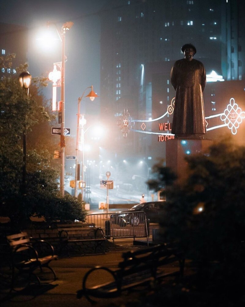 The lights of the Big Apple: an unusual look at new York