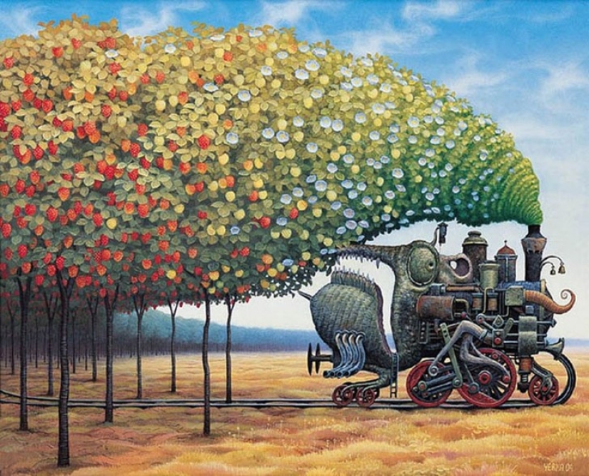 The longer you look, the more you see: the surreal worlds of Jacek Yerka The longer you look, the more you see: the surreal worlds of Jacek Yerka