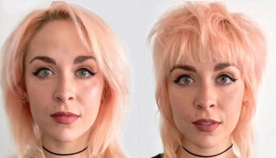 The magic of bangs: 20 photo examples of what this little detail of a haircut is capable of