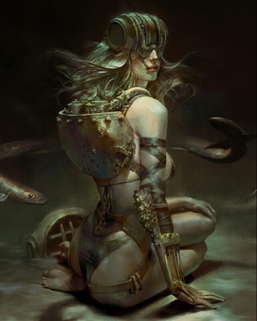 The militant beauties of Christophe Young The militant beauties of Christophe Young