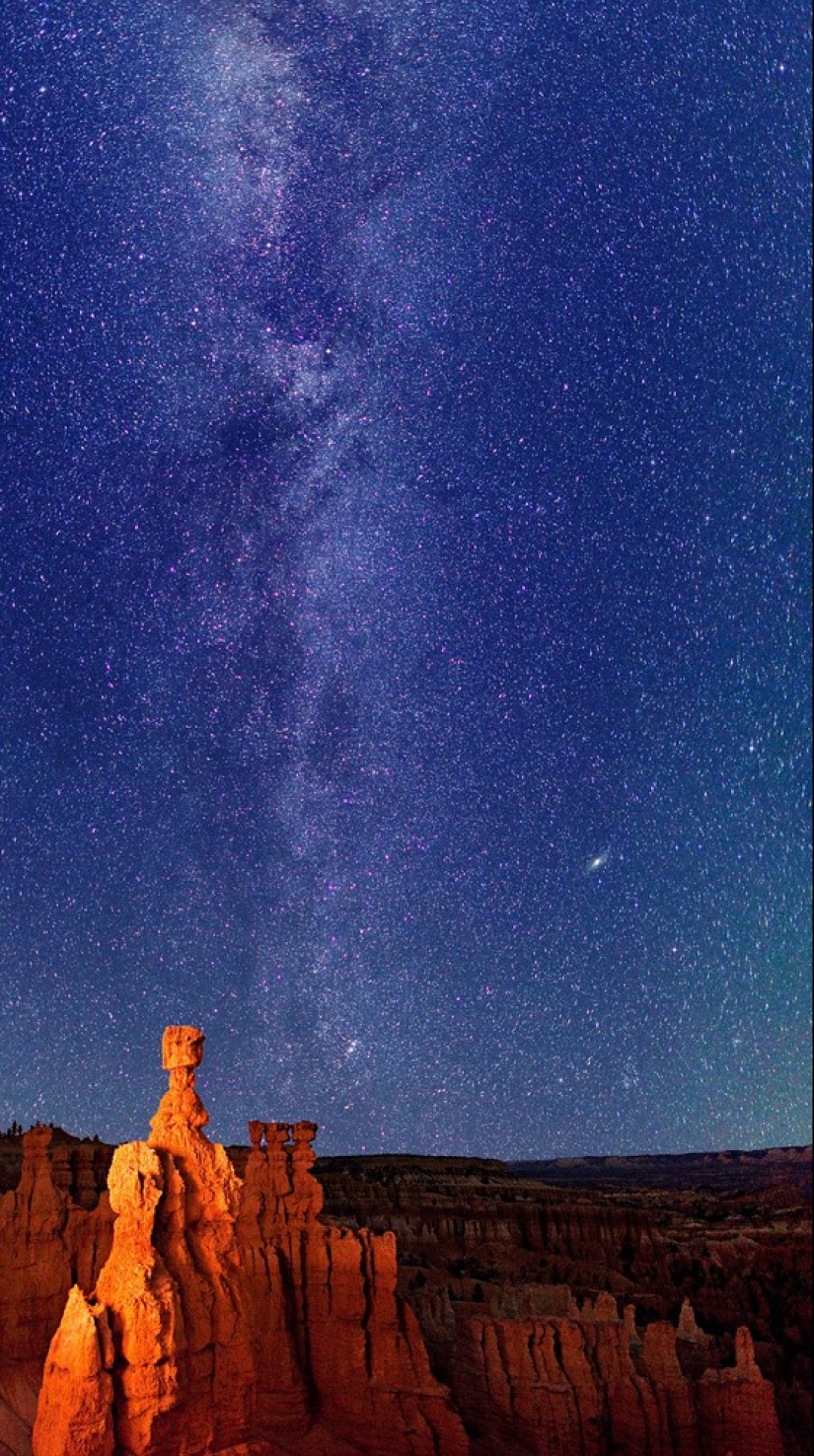 The Milky Way over…