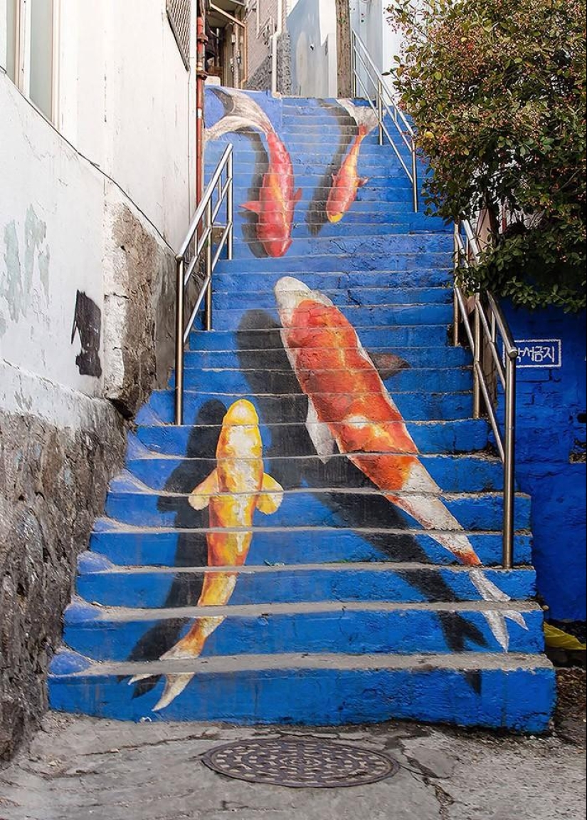 The most beautiful stairs around the world