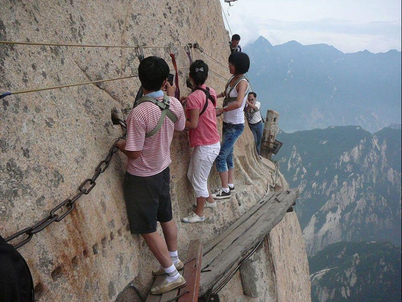 The most dangerous hiking trail in the world