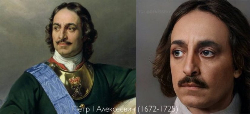The neural network showed the real faces of Russian history The neural network showed the real faces of Russian history