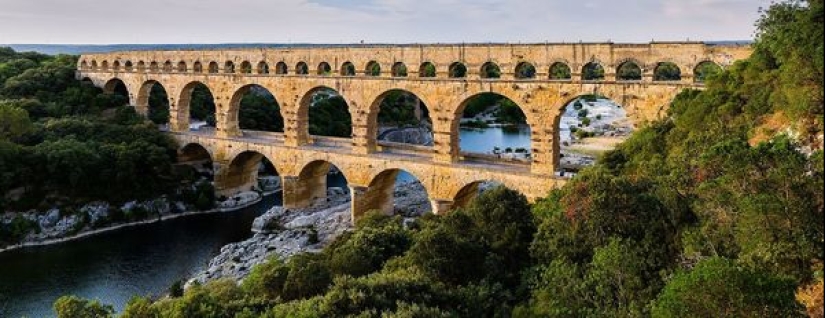 The only ancient Roman aqueduct that is still in use for its intended purpose