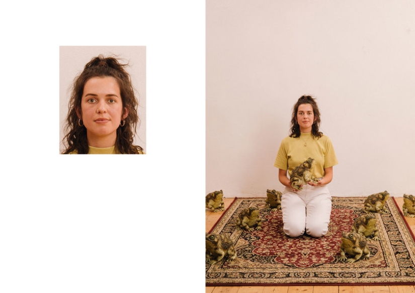 The photographer made fun of a standard passport photo: that's what chaos is happening behind the scenes The photographer made fun of a standard passport photo: that's what chaos is happening behind the scenes