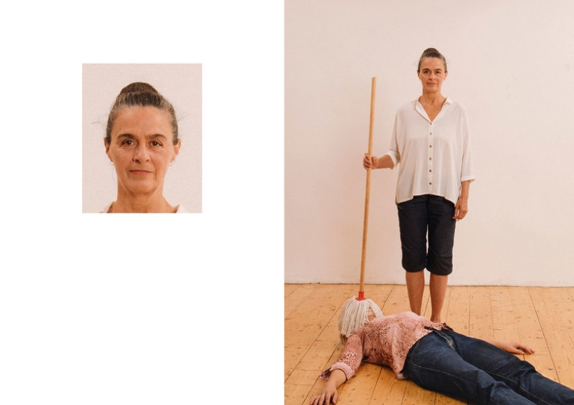 The photographer made fun of a standard passport photo: that's what chaos is happening behind the scenes The photographer made fun of a standard passport photo: that's what chaos is happening behind the scenes