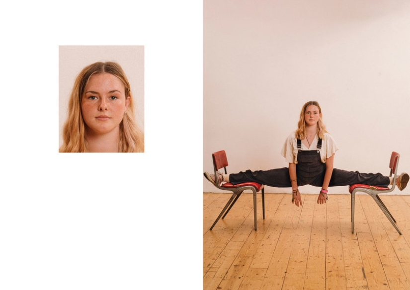 The photographer made fun of a standard passport photo: that's what chaos is happening behind the scenes The photographer made fun of a standard passport photo: that's what chaos is happening behind the scenes