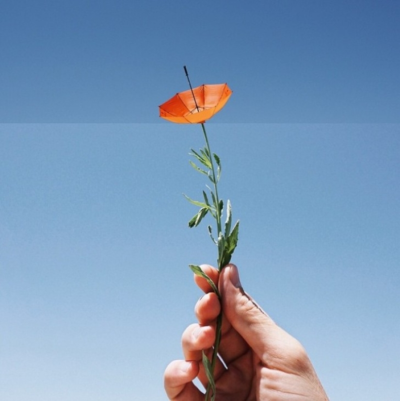 The photographer simply combines two pictures and gets a damn cool result! The photographer simply combines two pictures and gets a damn cool result!