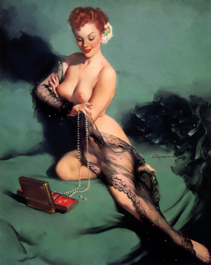 The real America in the works of the master of the pin-up genre Gil Elvgren The real America in the works of the master of the pin-up genre Gil Elvgren