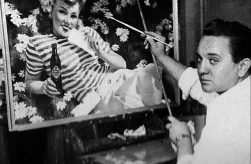 The real America in the works of the master of the pin-up genre Gil Elvgren The real America in the works of the master of the pin-up genre Gil Elvgren